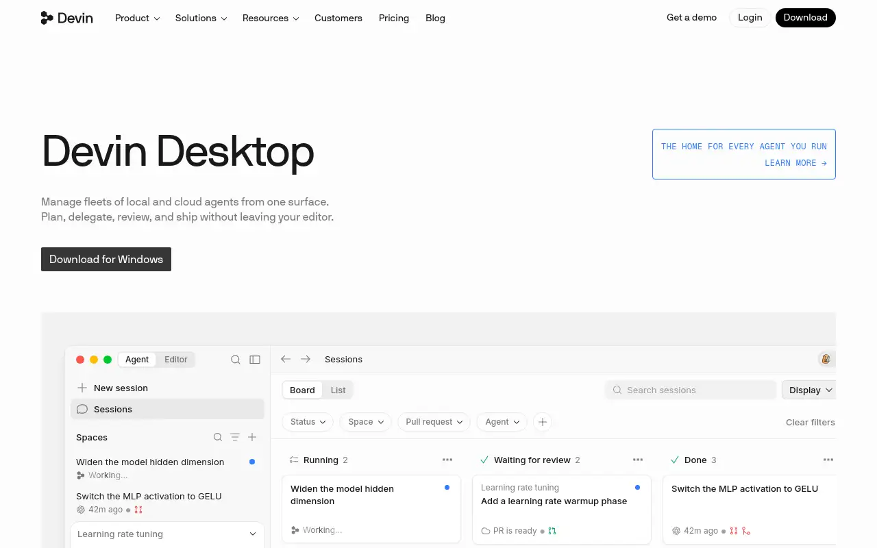 Screenshot of codeium.com
