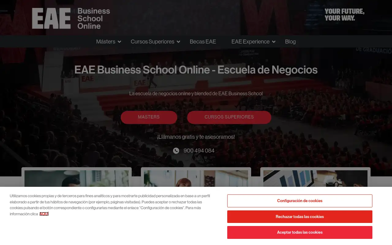 Screenshot of eaeprogramas.es