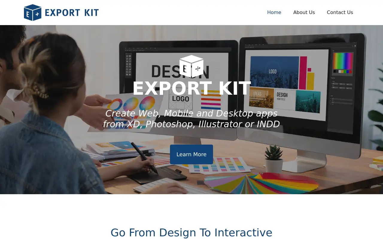 Screenshot of exportkit.com