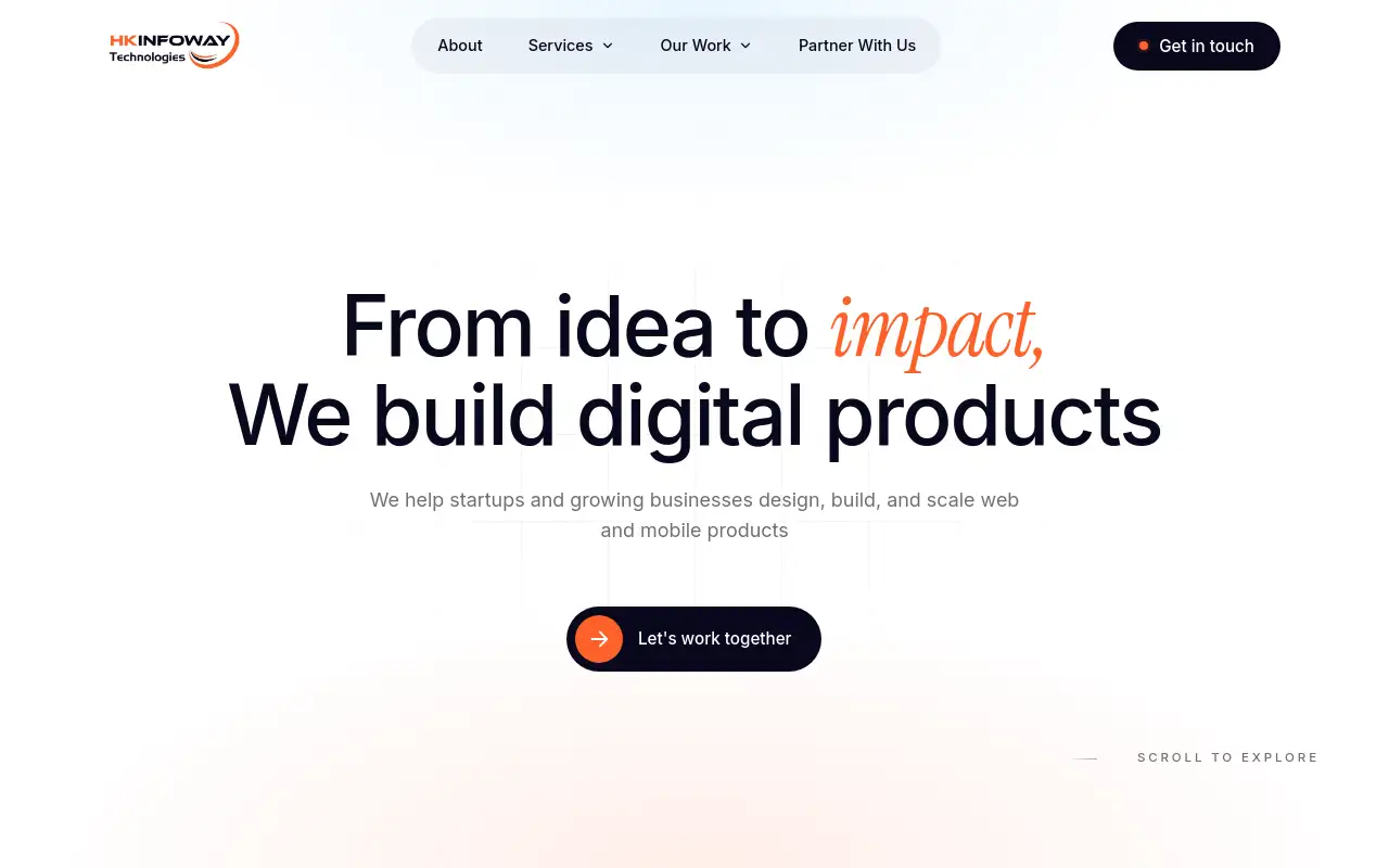 Screenshot of hkinfoway.com