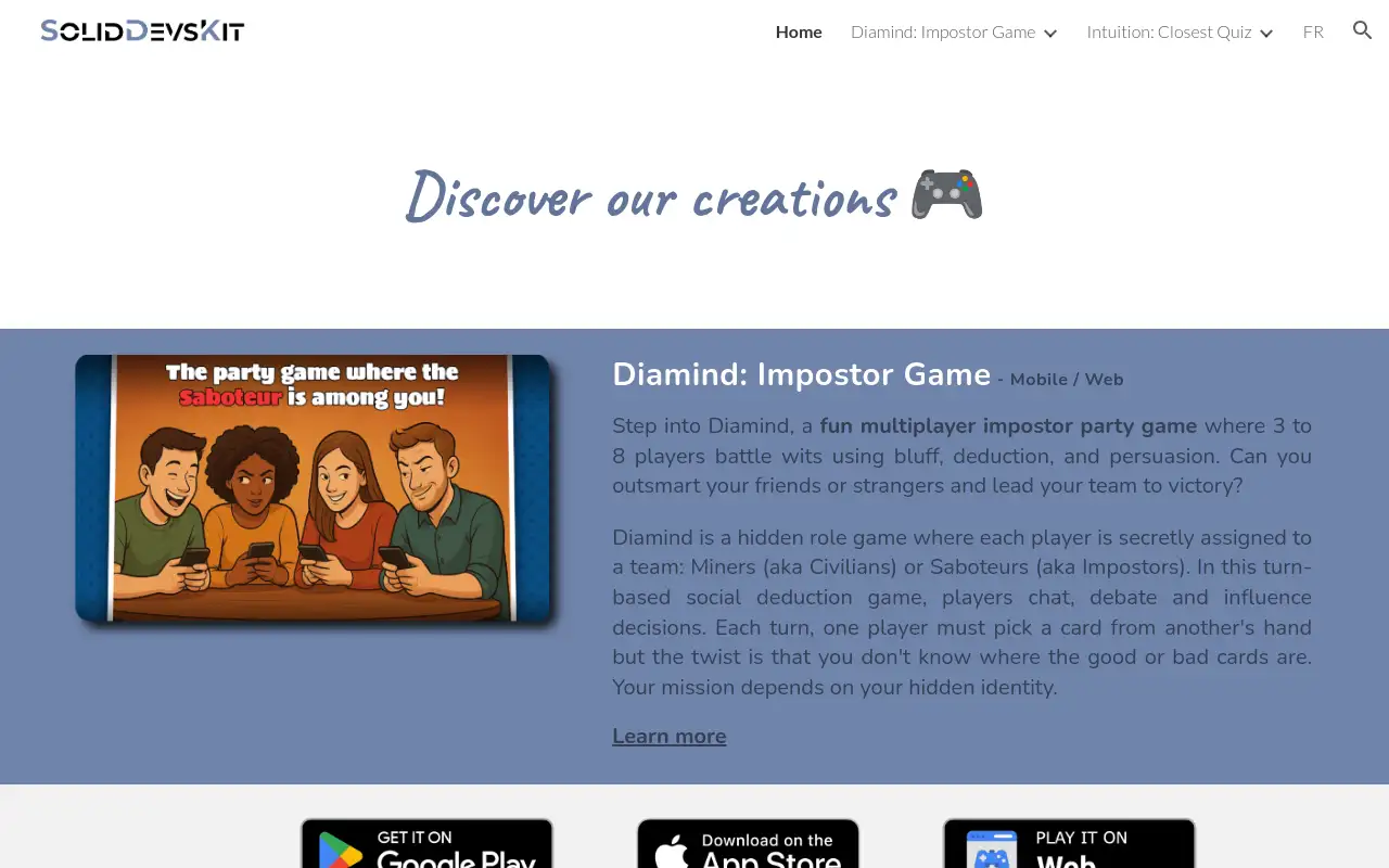 Screenshot of solid-devs-kit.com