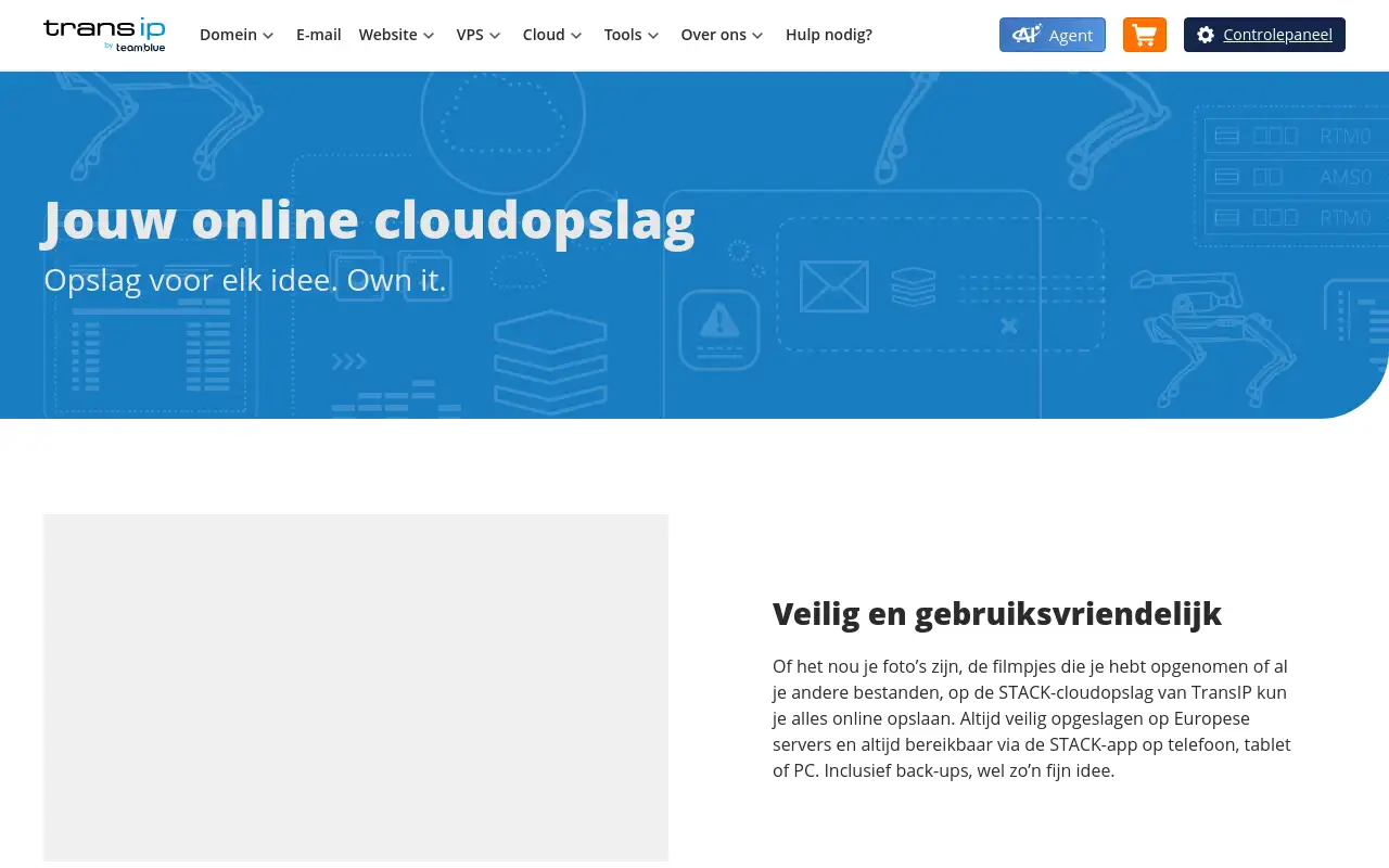 Screenshot of stackstorage.com