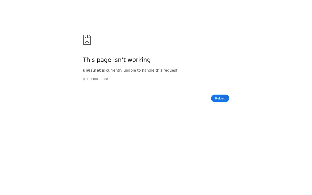 Screenshot of ulvis.net